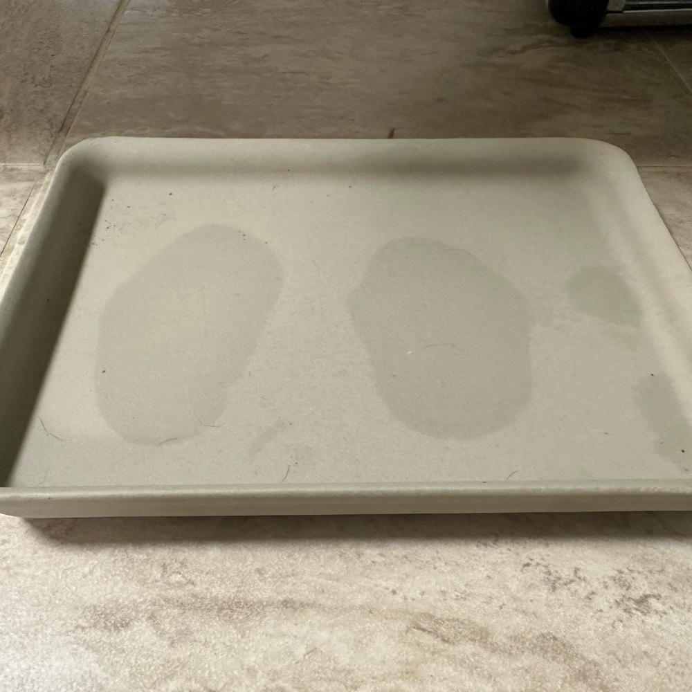 Pampered Chef Stoneware Toaster Oven Tray